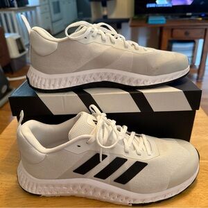 Adidas Women’s White and Black Sneakers